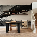Urban Crossing Black & White Mural Wallpaper - room preview 02