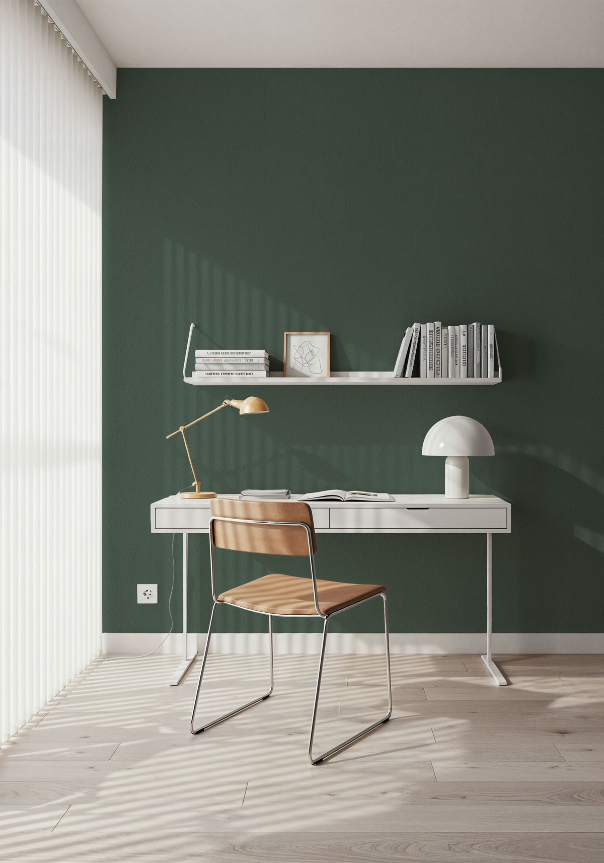 Faux Sand Stucco Finish, Juniper Mural Wallpaper - room preview 02