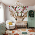 Light Tangled Reindeer Mural Wallpaper - room preview 02