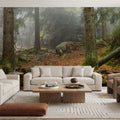 The Bear Trail Mural Wallpaper - room preview 02
