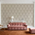 Ludovici Pattern, Bone Mural Wallpaper - room preview 02