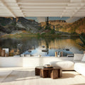 Heather Meadow Mural Wallpaper - room preview 02