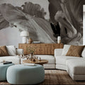 Sepia Tulip III Mural Wallpaper - room preview 02