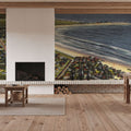 Greetings From the Beach Mural Wallpaper - room preview 02