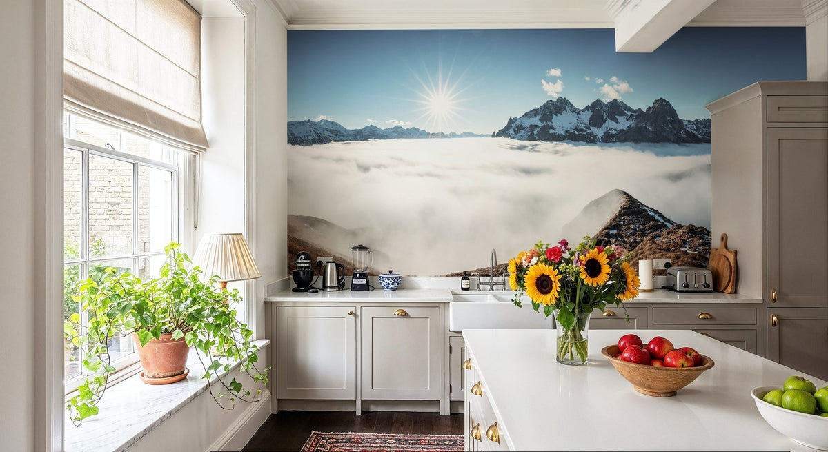 Arlberg Fall Mural Wallpaper - room preview 02