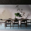 Magnolia & Birds Mural Wallpaper - room preview 02
