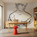 Roman Bust I Mural Wallpaper - room preview 02