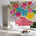 Ecstatic Floral II Mural Wallpaper - room preview 02