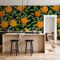 Ripen Oranges Mural Wallpaper - room preview 02