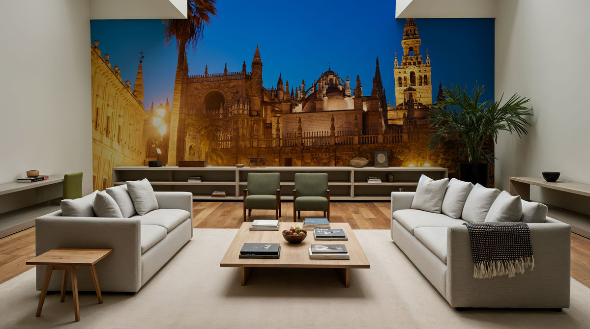 Seville Cathedral Mural Wallpaper - room preview 02