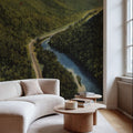 Switchback Canyon Mural Wallpaper - room preview 02