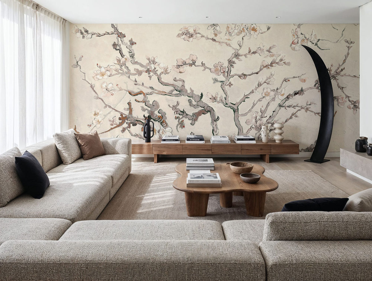 Almond Blossom, Cake Mural Wallpaper - room preview 02