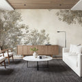 Tree Crowns Mural Wallpaper - room preview 02