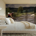 Stream Rider Mural Wallpaper - room preview 02