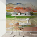 Desert Landscape I Mural Wallpaper - room preview 02