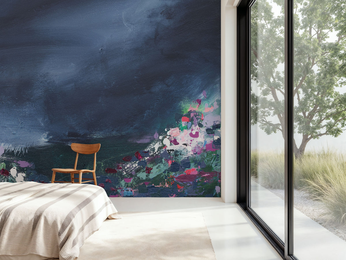 Map of the Stars I Mural Wallpaper - room preview 02