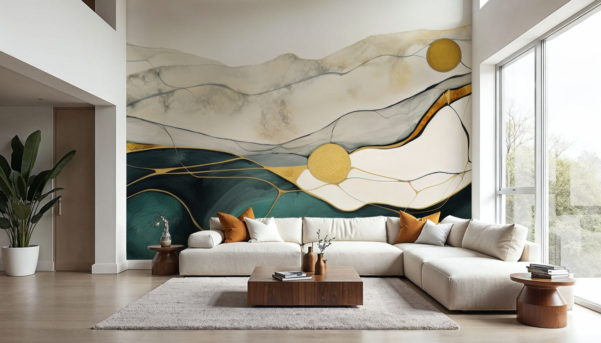 Heart of the Ocean Mural Wallpaper - room preview 02