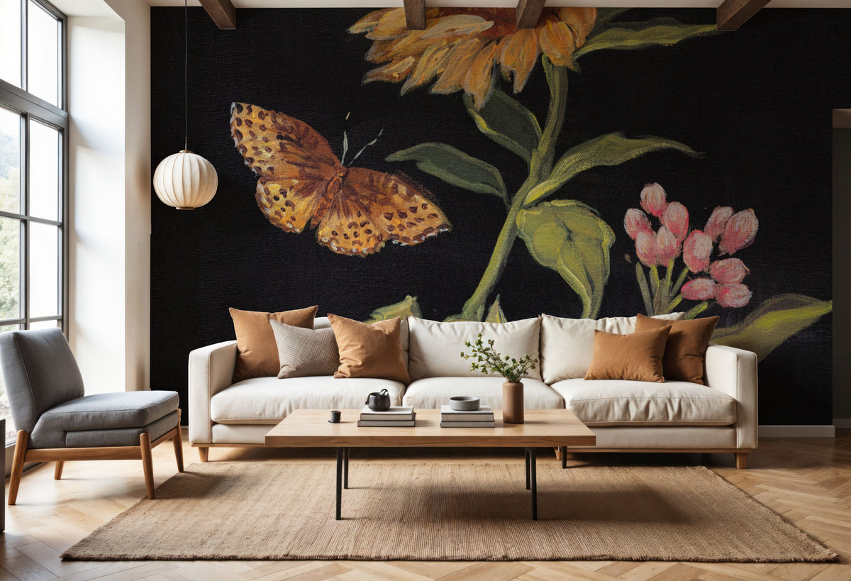 Botanical Beauty III Mural Wallpaper - room preview 02