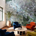 Subtle Shifts Hydrangea Mural Wallpaper - room preview 02