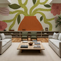 Flower Pot II Mural Wallpaper - room preview 02