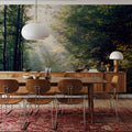 Forest Pathway Mural Wallpaper - room preview 02