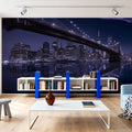 Gotham Sunset Mural Wallpaper - room preview 02