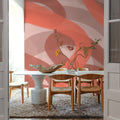 Modern Abstract Mural Wallpaper - room preview 02