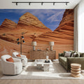 Vermillion Cliffs Mural Wallpaper - room preview 02