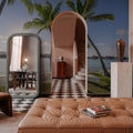 Mount Otemanu Sunset Mural Wallpaper - room preview 02