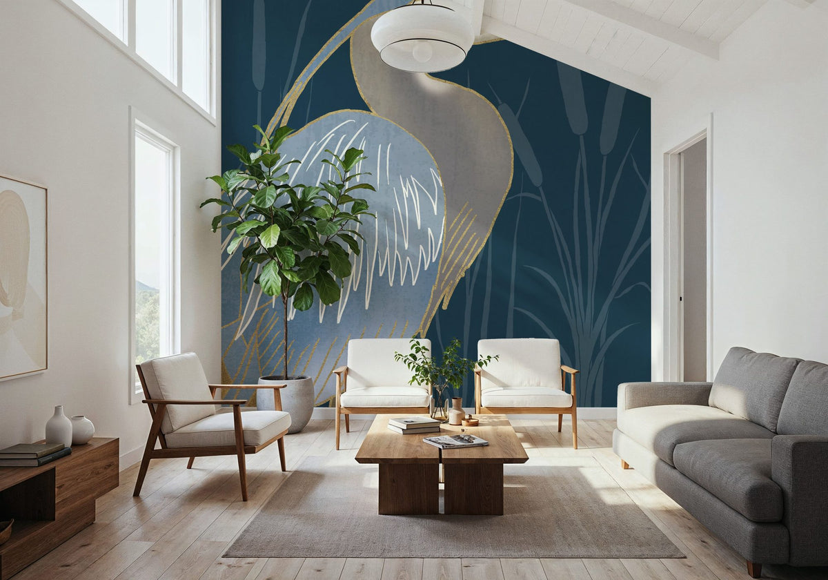 By the Shore II Mural Wallpaper - room preview 02
