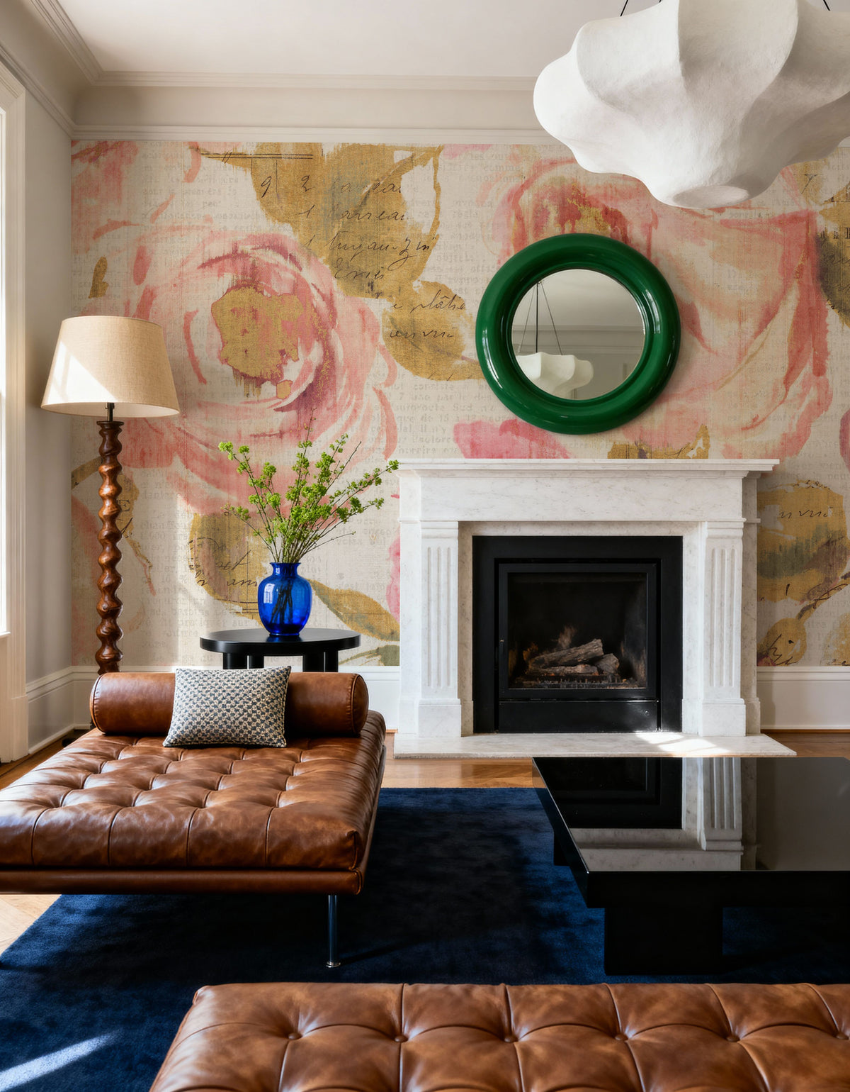 Touch of Rose I Mural Wallpaper - room preview 02
