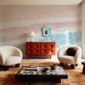 Sky Seaview Falling Mural Wallpaper - room preview 02