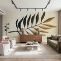 Tropical Leaf I Mural Wallpaper - room preview 02