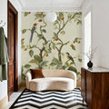 Bird Harmony, Butter Mural Wallpaper - room preview 02