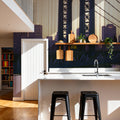 Golden Hour Brooklyn Bridge Reflections Mural Wallpaper - room preview 02