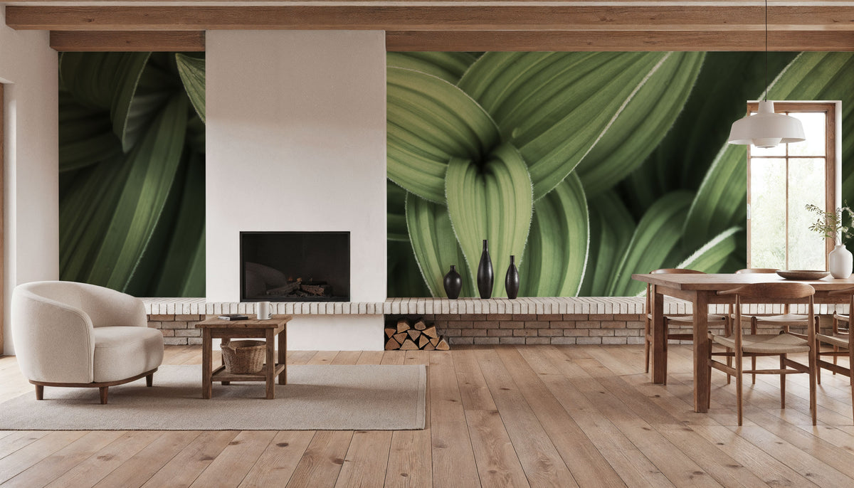 Corn Lily Mural Wallpaper - room preview 02