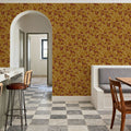 Autumn Berries, Rustic Mural Wallpaper - room preview 02