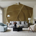 Monstera Leaf I Mural Wallpaper - room preview 02