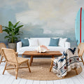 Cloudy Water Mural Wallpaper - room preview 02