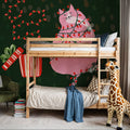 Mischief Kitty Christmas III Mural Wallpaper - room preview 02