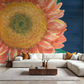 Floral Drama VIII Mural Wallpaper - room preview 02