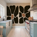 Mod Floral II Mural Wallpaper - room preview 02