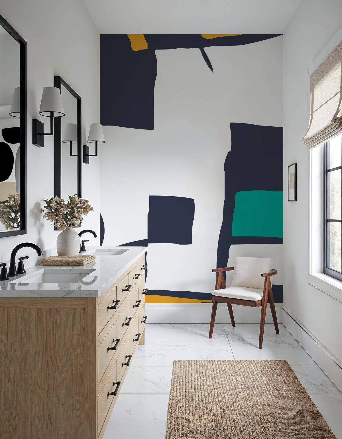 Elephant Eyes Mural Wallpaper - room preview 02