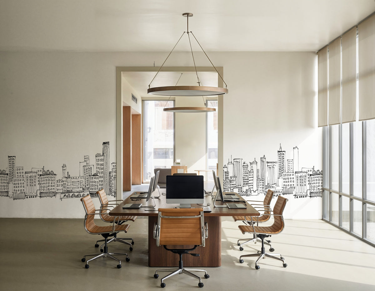 New York Skyline IV Mural Wallpaper - room preview 02