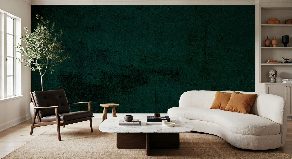 Teal Textures Mural Wallpaper - room preview 02