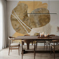 Metallic Textures I Mural Wallpaper - room preview 02