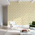 Cream Meadow Mural Wallpaper - room preview 02