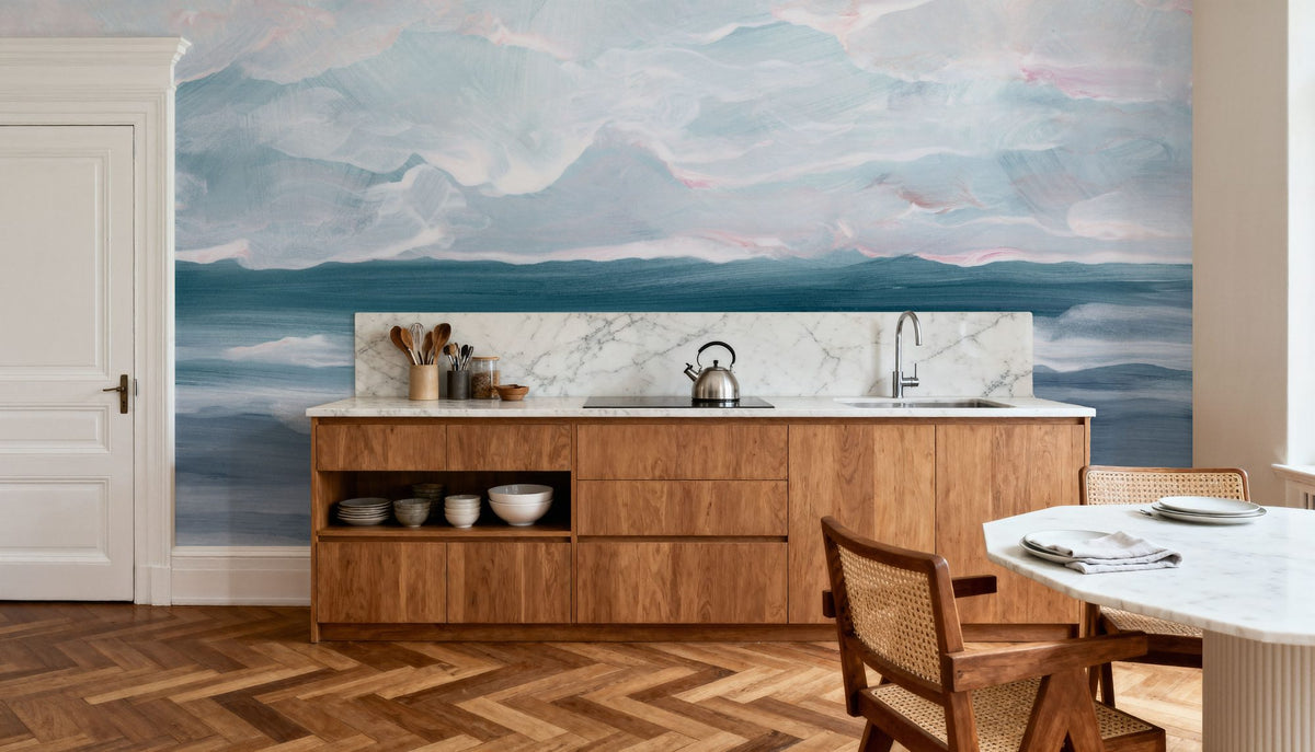 Ocean Breeze Mural Wallpaper - room preview 02
