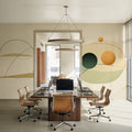 The Whale and I Mural Wallpaper - room preview 02