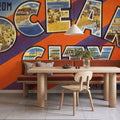 Greetings From Ocean City MD. Mural Wallpaper - room preview 02